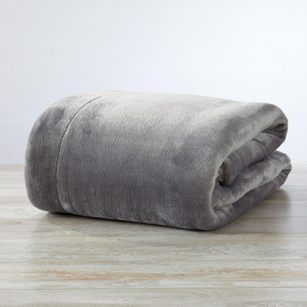 Velvet Plush Sherpa Luxury Bed Blanket - Kinsley Collection | Plow & Hearth