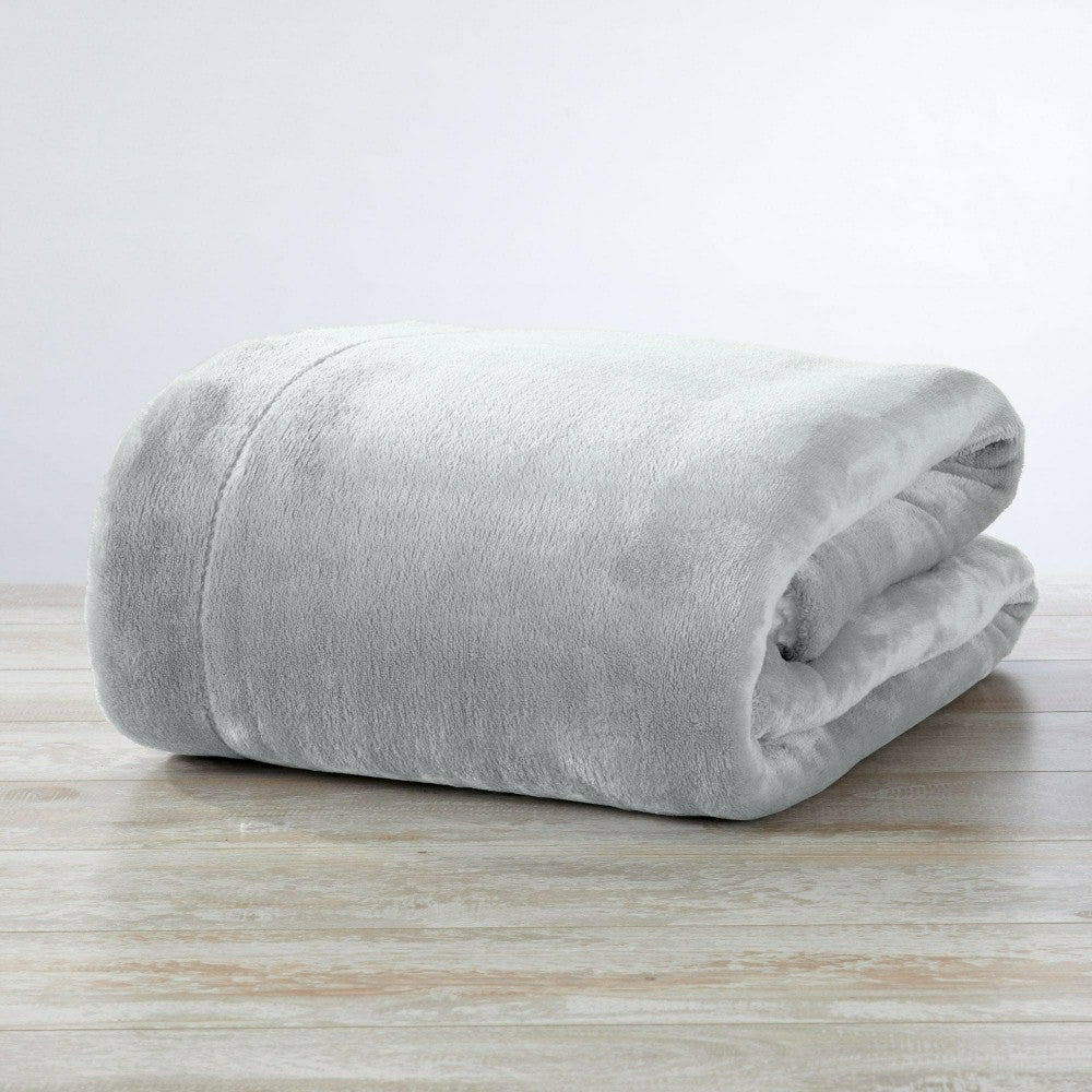 Velvet Plush Sherpa Luxury Bed Blanket - Kinsley Collection | Plow & Hearth