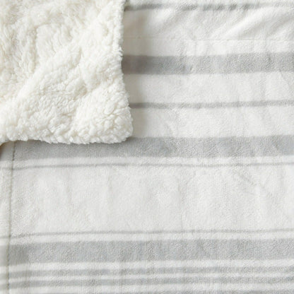 Velvet Plush Sherpa Luxury Bed Blanket - Kinsley Collection | Plow & Hearth