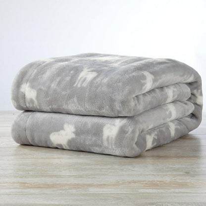 Velvet Plush Sherpa Luxury Bed Blanket - Kinsley Collection | Plow & Hearth