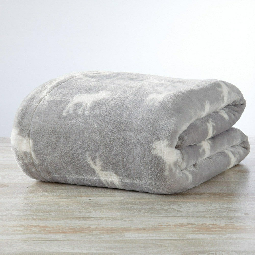 Velvet Plush Sherpa Luxury Bed Blanket - Kinsley Collection | Plow & Hearth