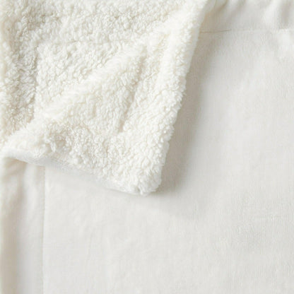 Velvet Plush Sherpa Luxury Bed Blanket - Kinsley Collection | Plow & Hearth