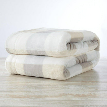 Velvet Plush Sherpa Luxury Bed Blanket - Kinsley Collection | Plow & Hearth
