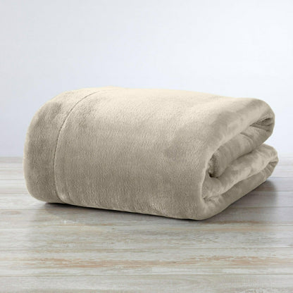 Velvet Plush Sherpa Luxury Bed Blanket - Kinsley Collection | Plow & Hearth