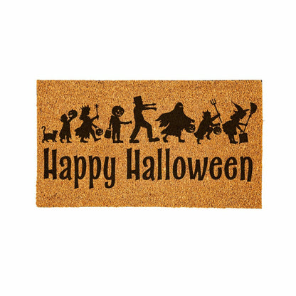 HALLOWEEN Coir Mat, "Happy Halloween",28"x16" | Plow & Hearth