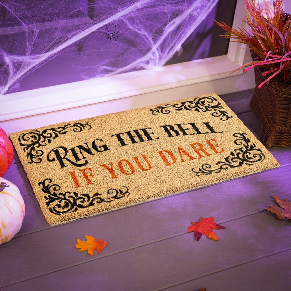 Ring The Bell Coir Mat | Plow & Hearth