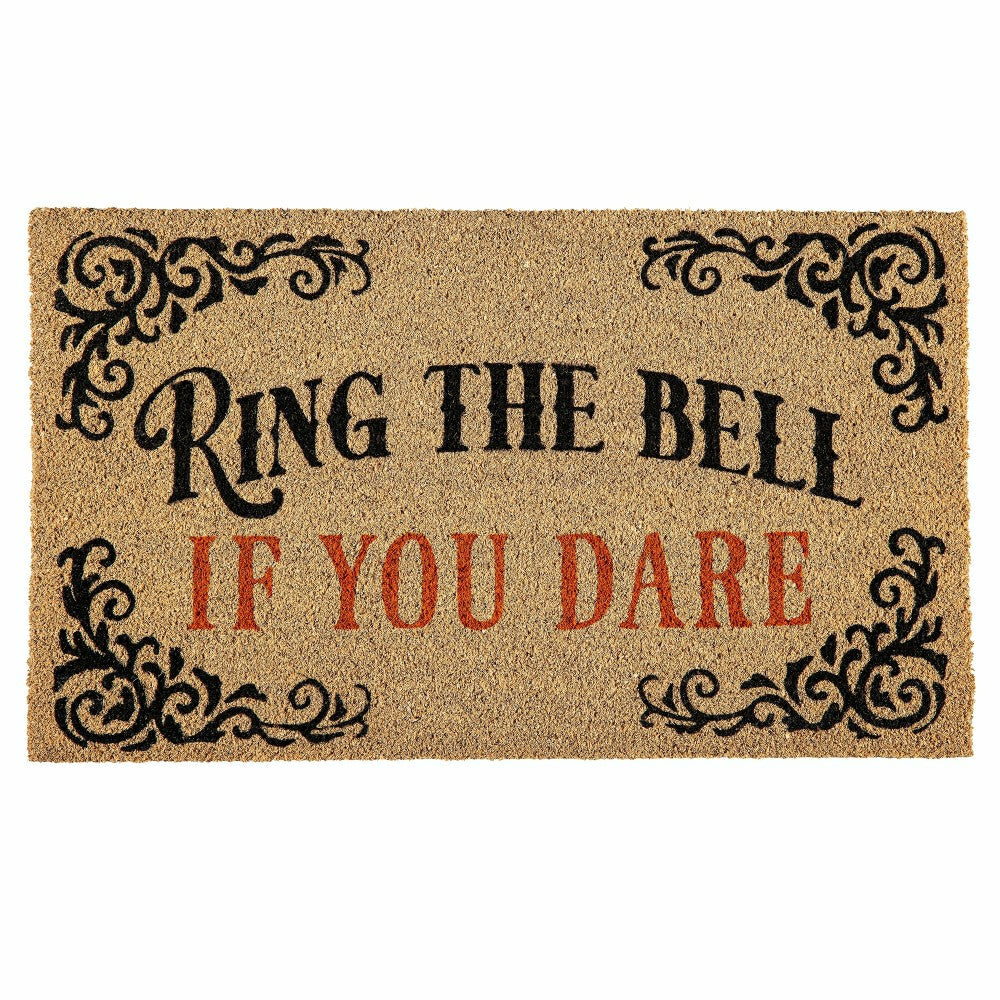 Ring The Bell Coir Mat | Plow & Hearth