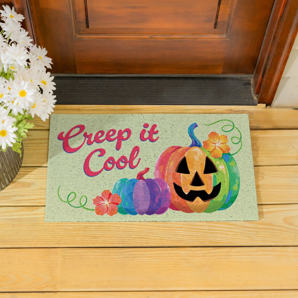 Summerween Creep it Cool PVC Mat, 28"x16” | Plow & Hearth