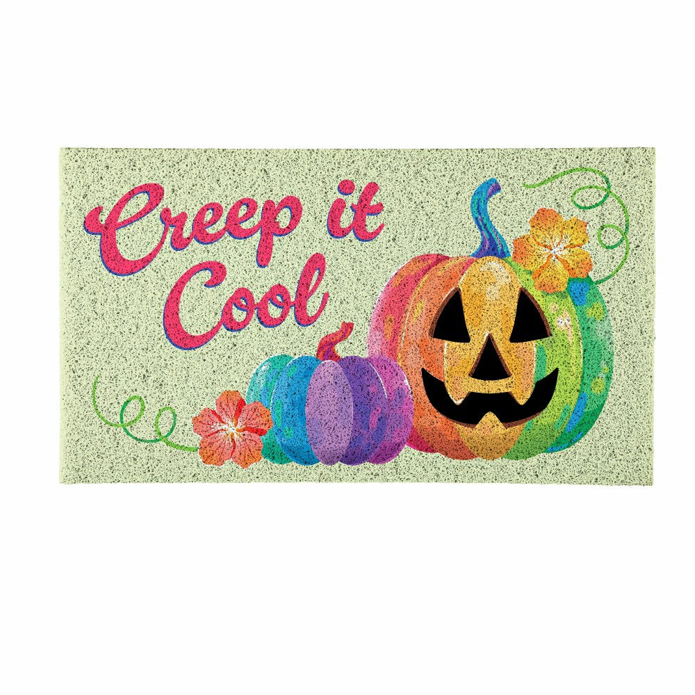 Summerween Creep it Cool PVC Mat, 28"x16” | Plow & Hearth