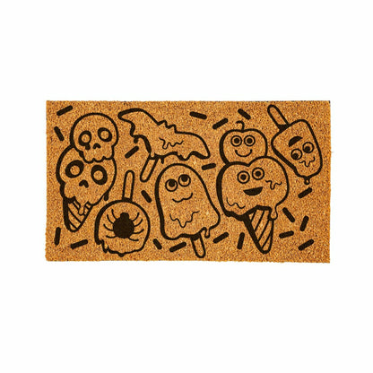 Summerween I scream for Icecream Coir Mat, 28"x16" | Plow & Hearth