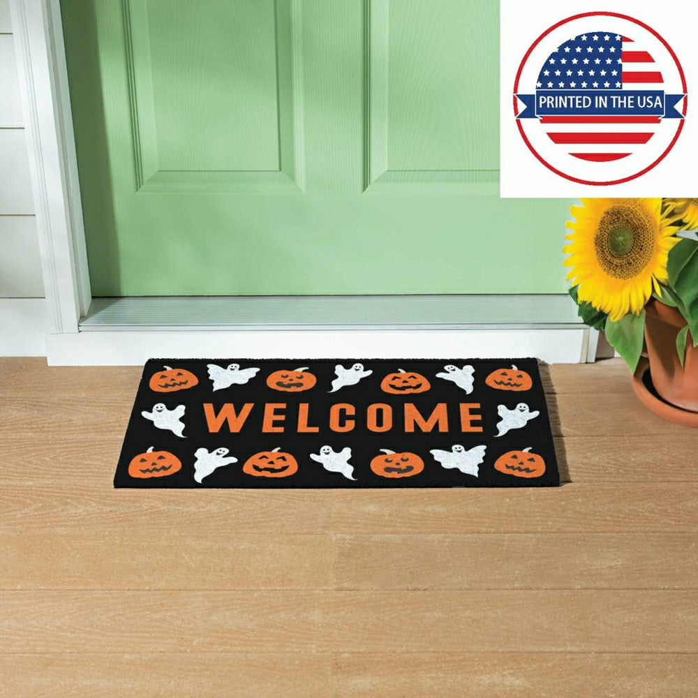 28" x 16" PVC Trapper Mat, Welcome | Plow & Hearth