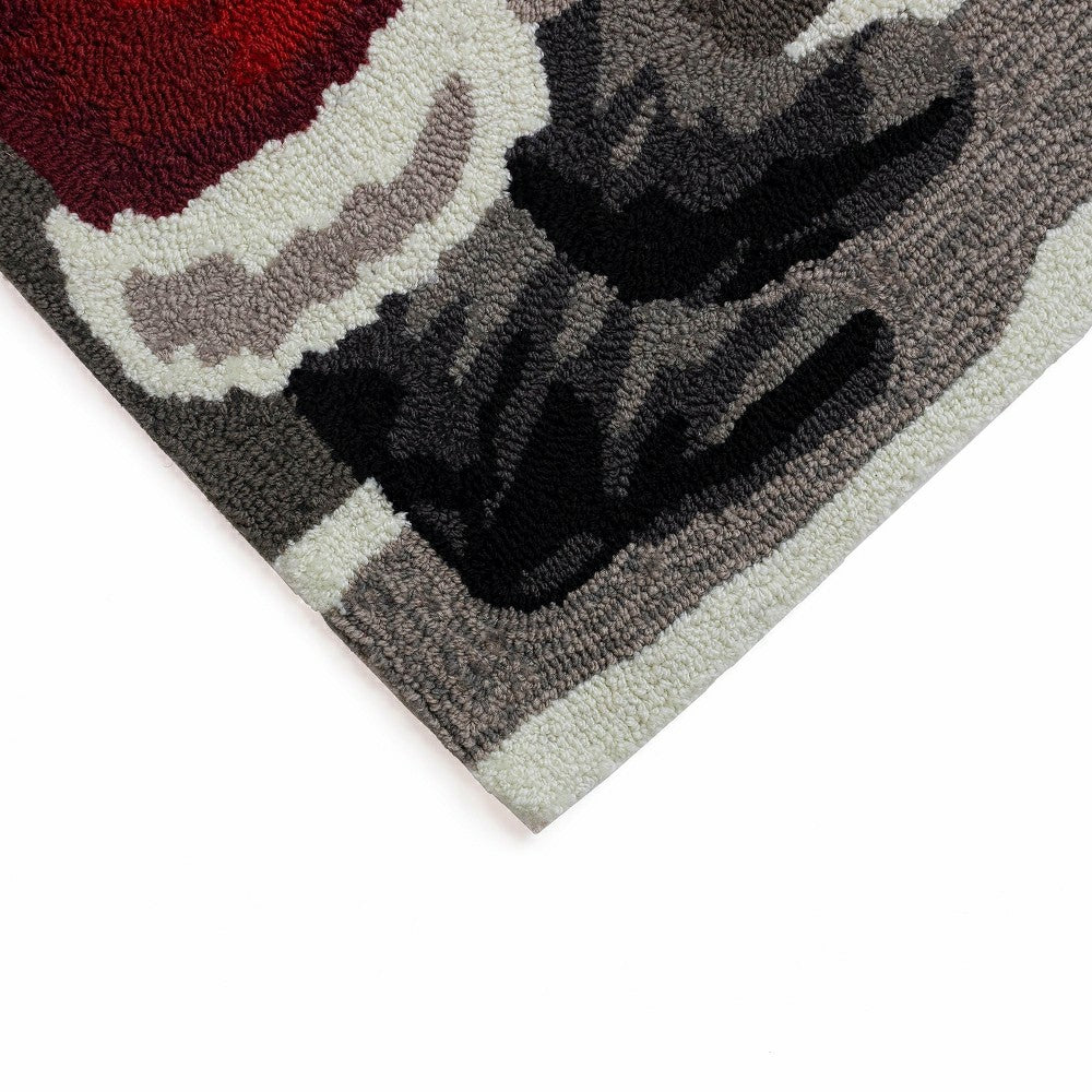 Indoor/Outdoor Hand-Hooked Good Dog Accent Rug, 24" x 36" | Plow & Hearth