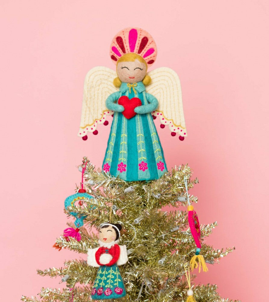 Celestial Tree Topper - Carol | Plow & Hearth