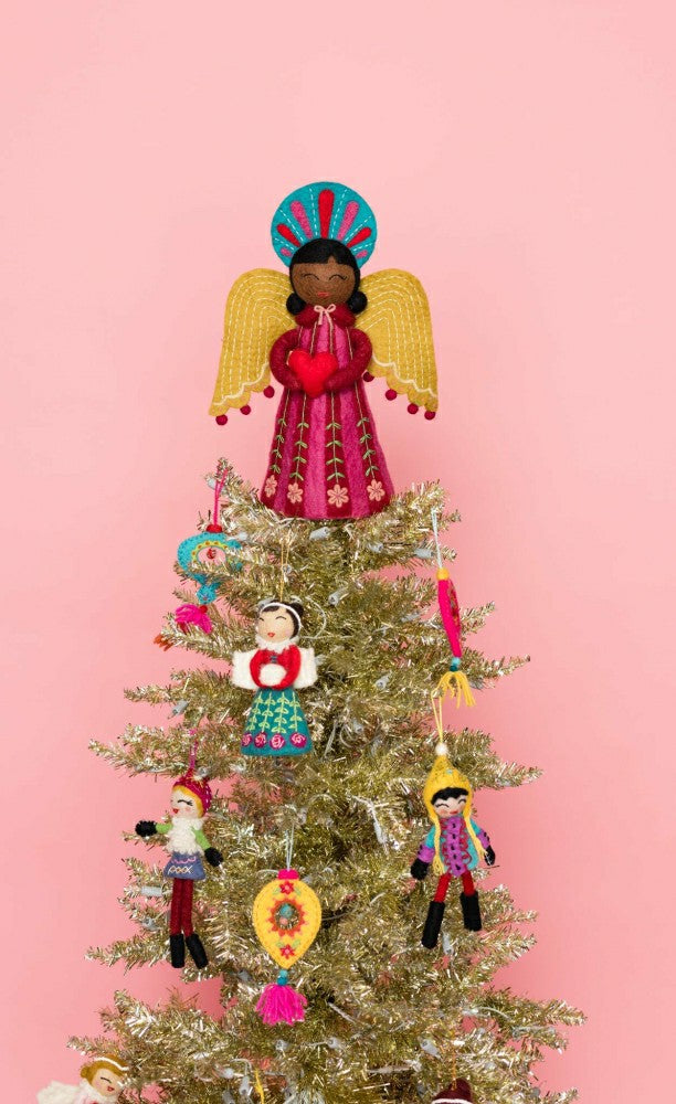 Celestial Tree Topper - Gloria | Plow & Hearth
