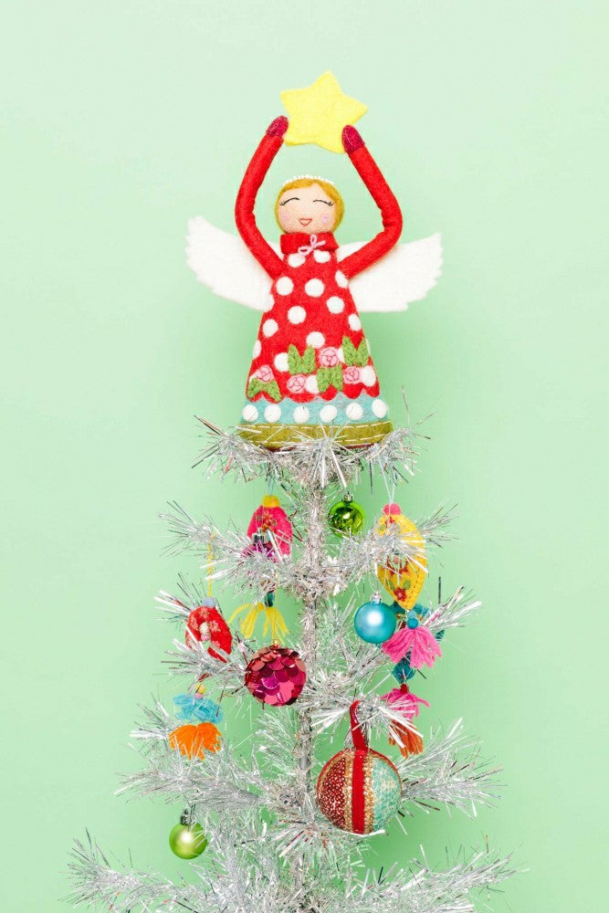 Angel Tree Topper - Joy | Plow & Hearth