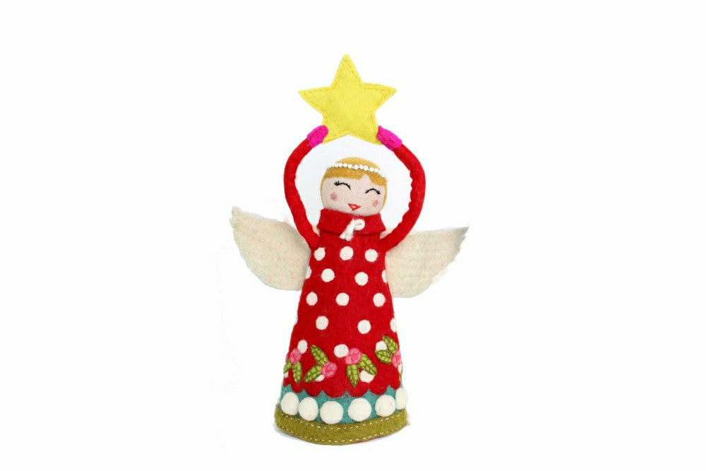 Angel Tree Topper - Joy | Plow & Hearth