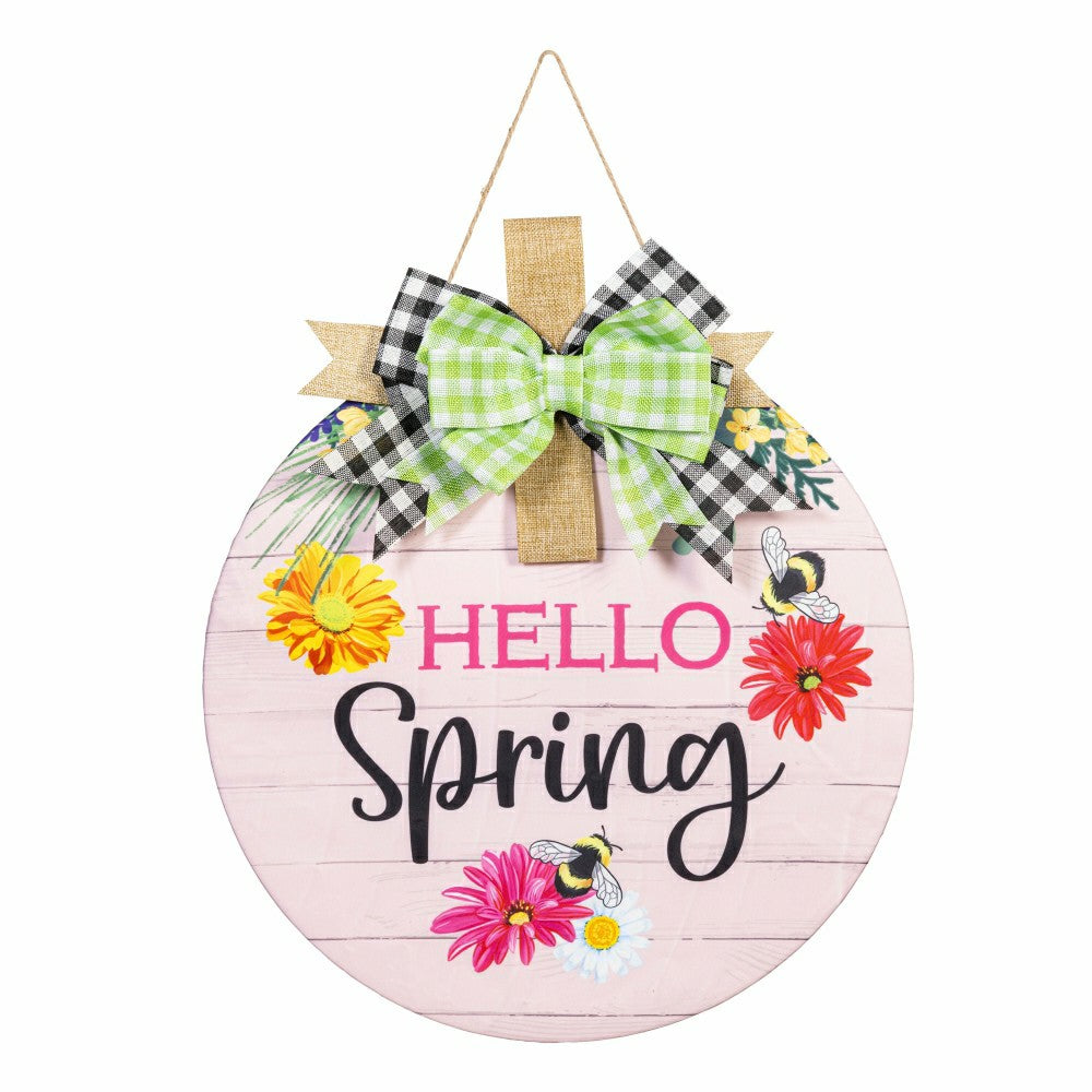 Multi Season Wooden Décor 1, 4-Season Interchangeable Door Decor Set | Plow & Hearth