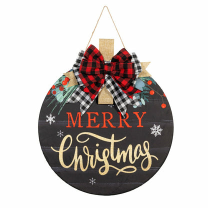 Multi Season Wooden Décor 1, 4-Season Interchangeable Door Decor Set | Plow & Hearth