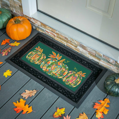 22X10” FLOCKED COIRSASSAFRAS MAT | Plow & Hearth