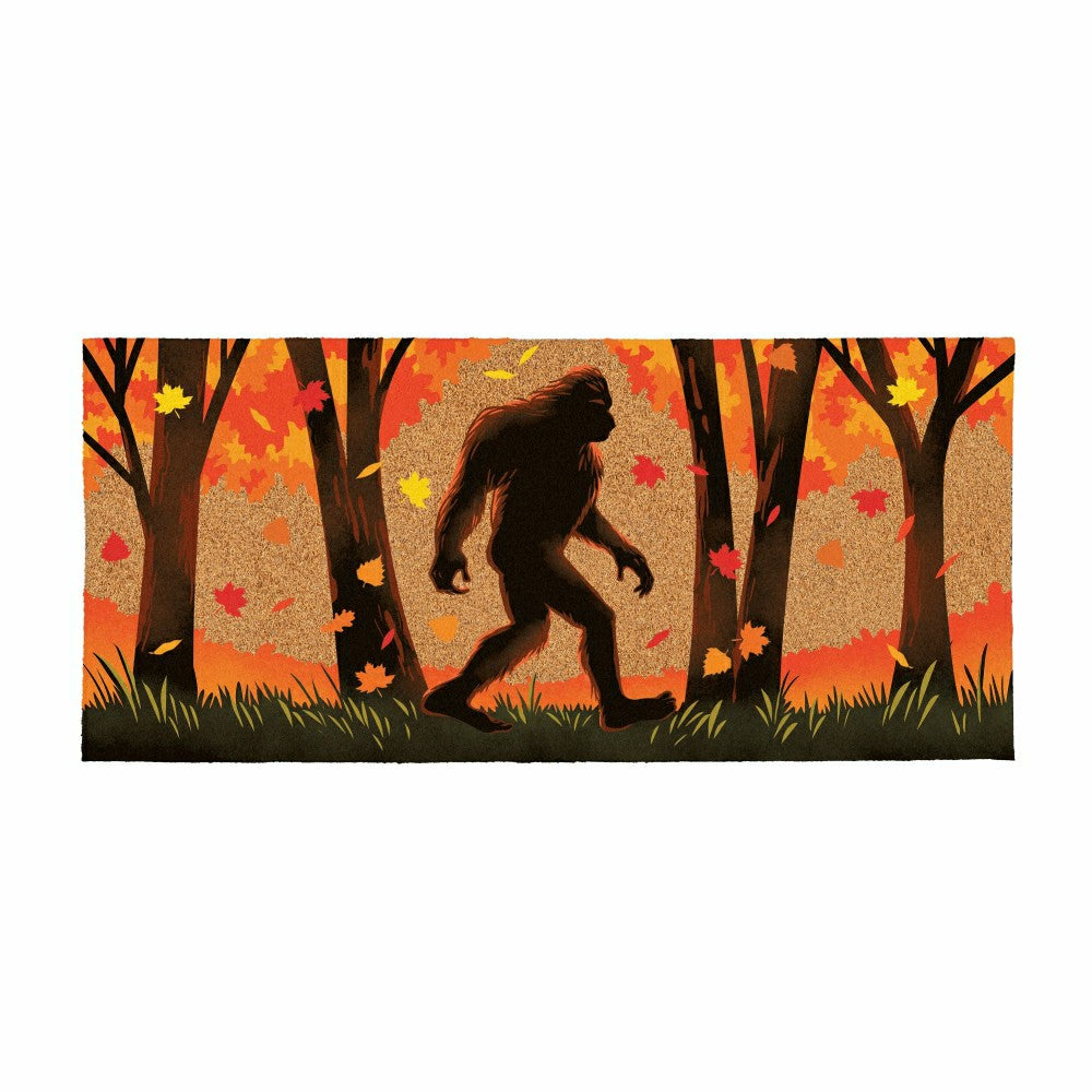 Harvest Bigfoot Flocked Coir Sassafras Switch Mat, 22"x10" | Plow & Hearth