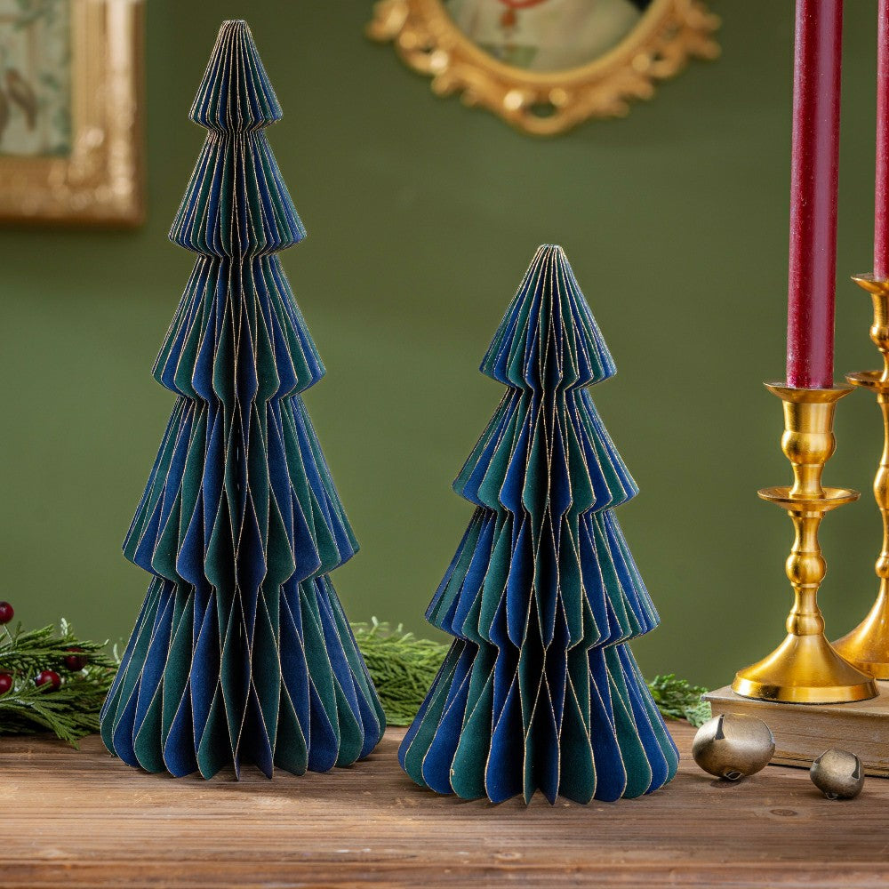 Joyful Traditions Table Décor Tree Foldable Paper Set | Plow & Hearth