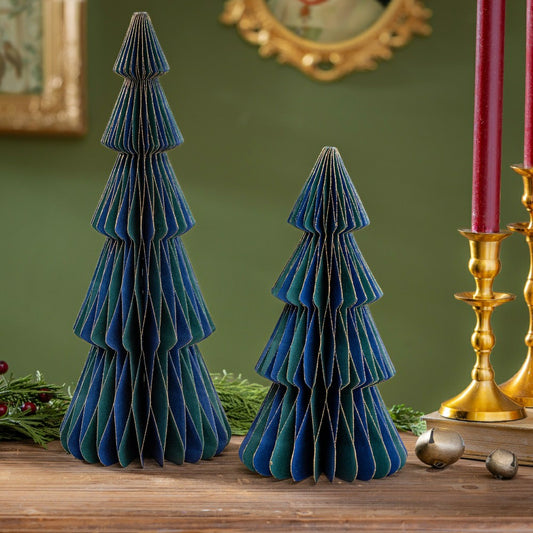 Joyful Traditions Table Décor Tree Foldable Paper Set | Plow & Hearth