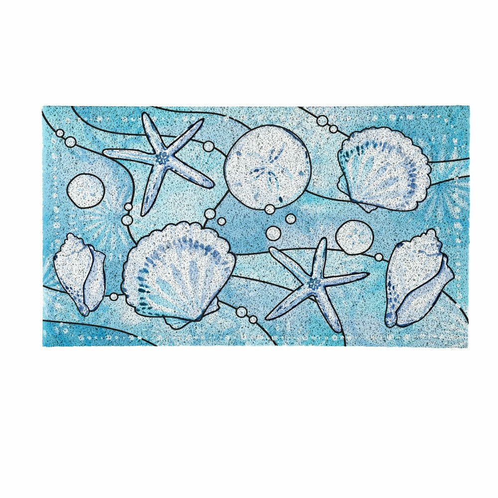 EG Studio Palm Beach Coastal PVC Mat (28x16) | Plow & Hearth