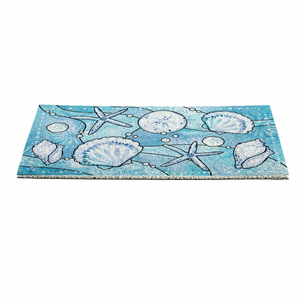 EG Studio Palm Beach Coastal PVC Mat (28x16) | Plow & Hearth