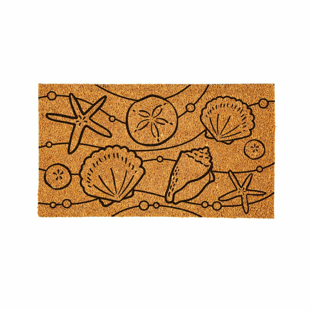 EG Studio Palm Beach Coastal Coir Mat (28x16) | Plow & Hearth