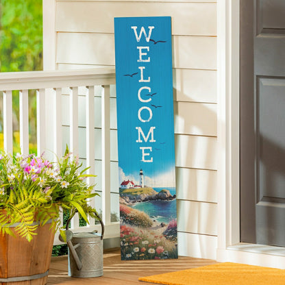Coastal Porch Leaner Lighthouse 46" H | Plow & Hearth