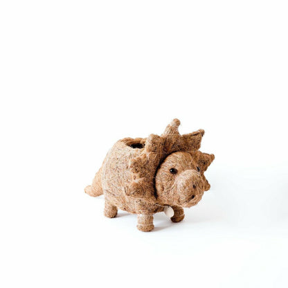 Triceratops Planter - Coco Coir Pots | Plow & Hearth