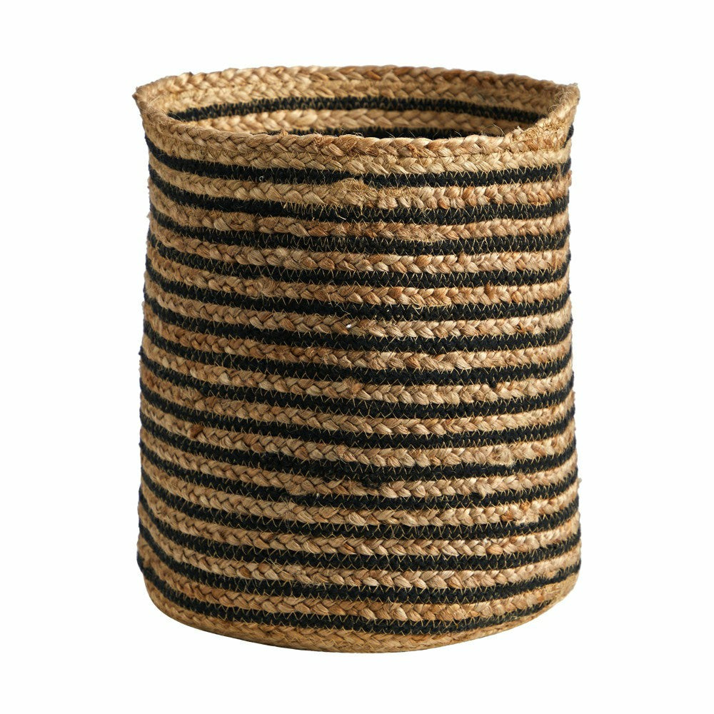 13.5” Handmade Natural Jute Planter | Plow & Hearth