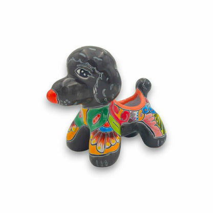Colorful Talavera Poodle Planter | Plow & Hearth