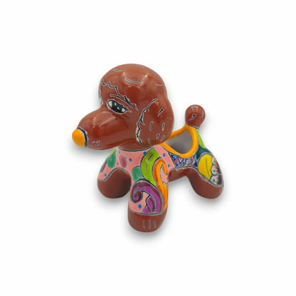 Colorful Talavera Poodle Planter | Plow & Hearth
