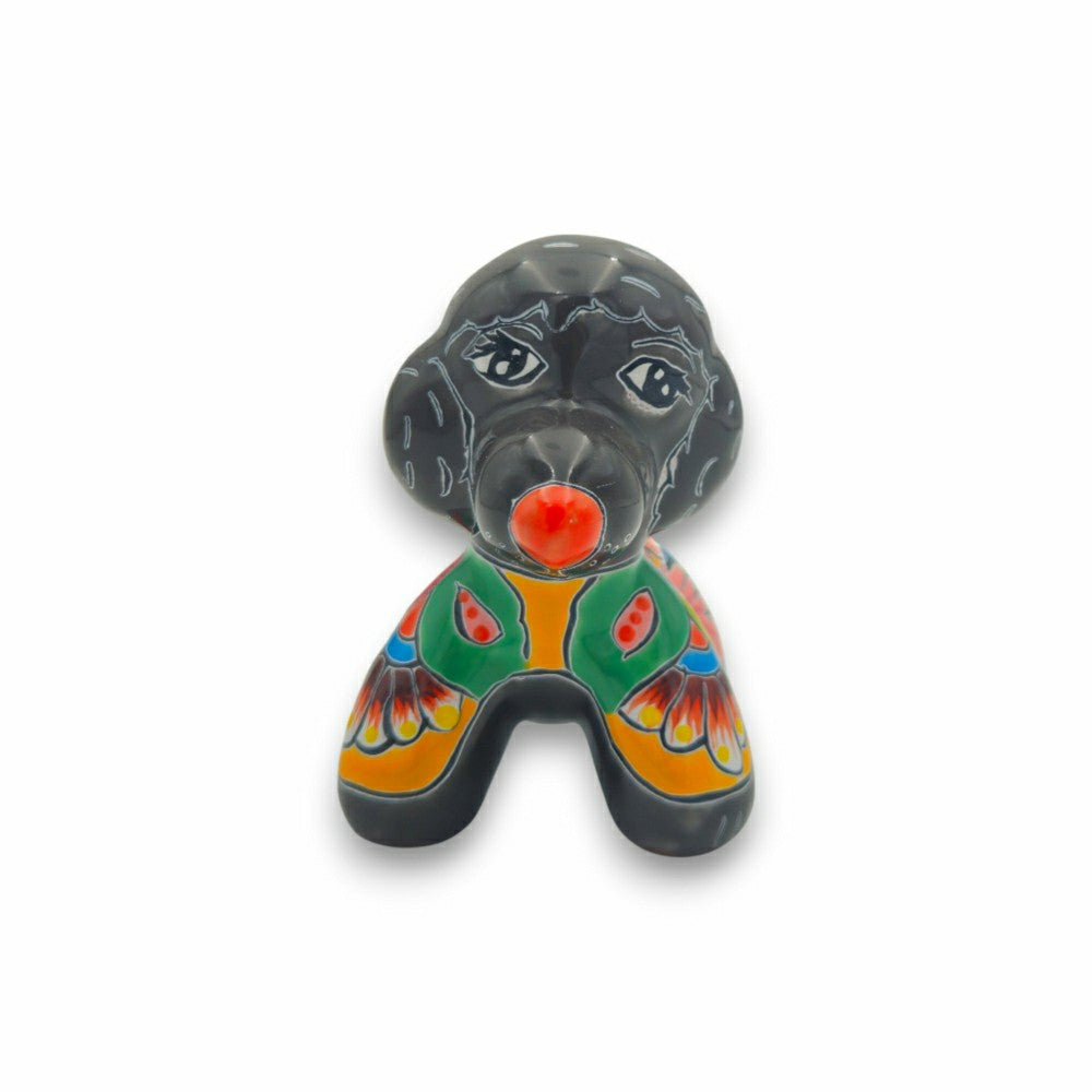 Colorful Talavera Poodle Planter | Plow & Hearth