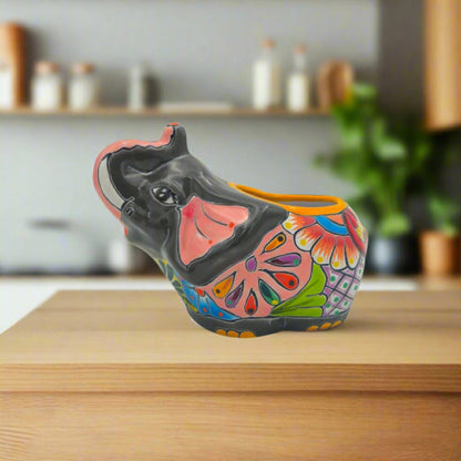 Talavera Elephant Planter | Plow & Hearth