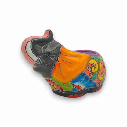 Talavera Elephant Planter | Plow & Hearth
