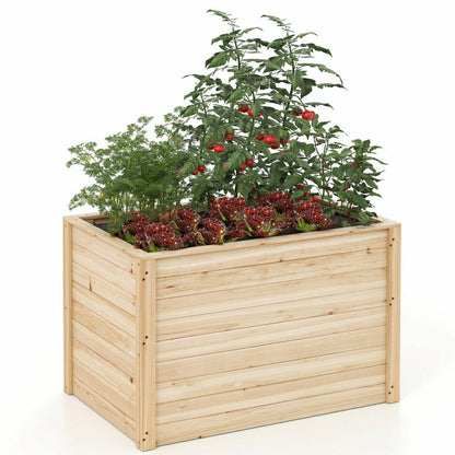 Wooden Raised Garden Bed | Plow & Hearth