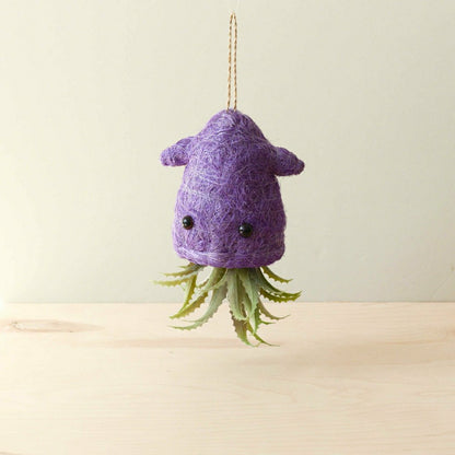 Squid Hanging Planter for Air Plants - Handmade Plant Pot | Plow & Hearth