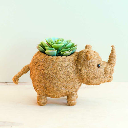 Rhino Planter - Coco Coir Pot | Plow & Hearth