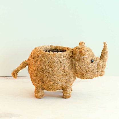 Rhino Planter - Coco Coir Pot | Plow & Hearth