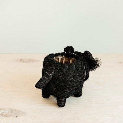 Schnauzer Planter - Coco Coir Pots | Plow & Hearth