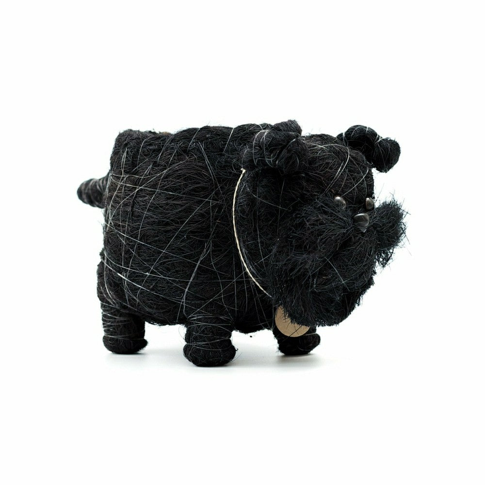 Schnauzer Planter - Coco Coir Pots | Plow & Hearth
