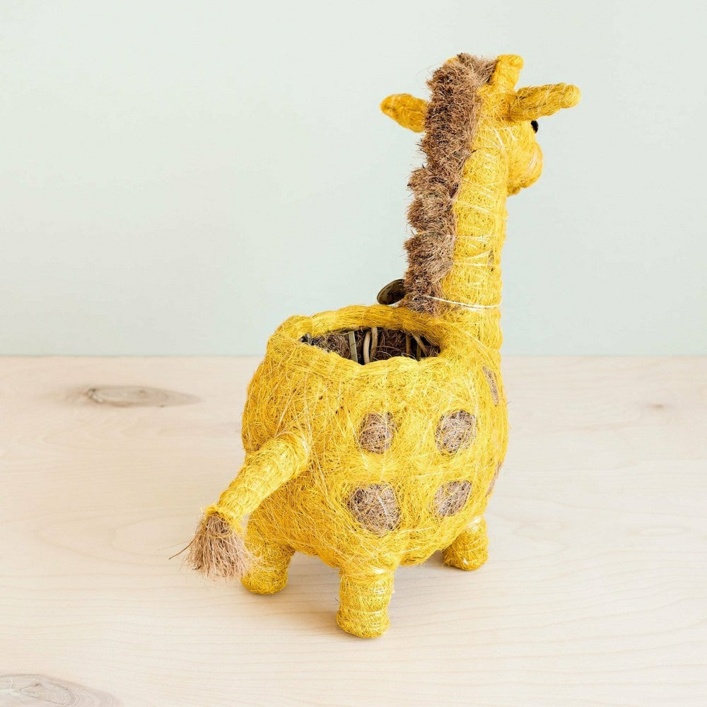 Giraffe Planter - Coco Coir Planter | Plow & Hearth