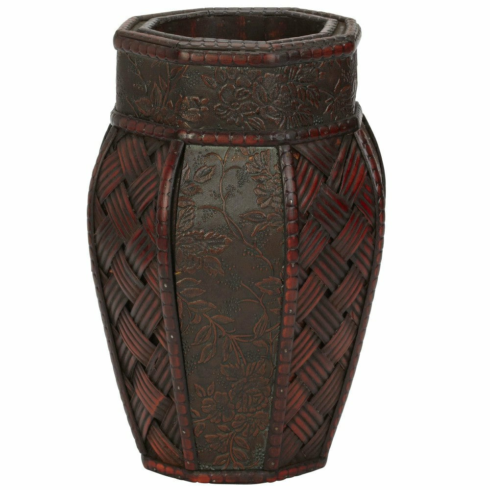 Design and Weave Panel Decorative Planters (Set of 2) | Plow & Hearth