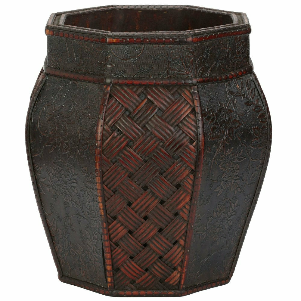 Design and Weave Panel Decorative Planters (Set of 2) | Plow & Hearth