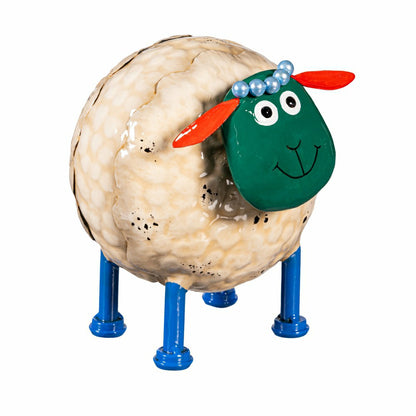 Metal Colorful Sheep Garden Statue | Plow & Hearth