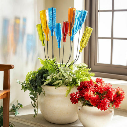 Metal Outdoor Bottle Tree Bush | Plow & Hearth