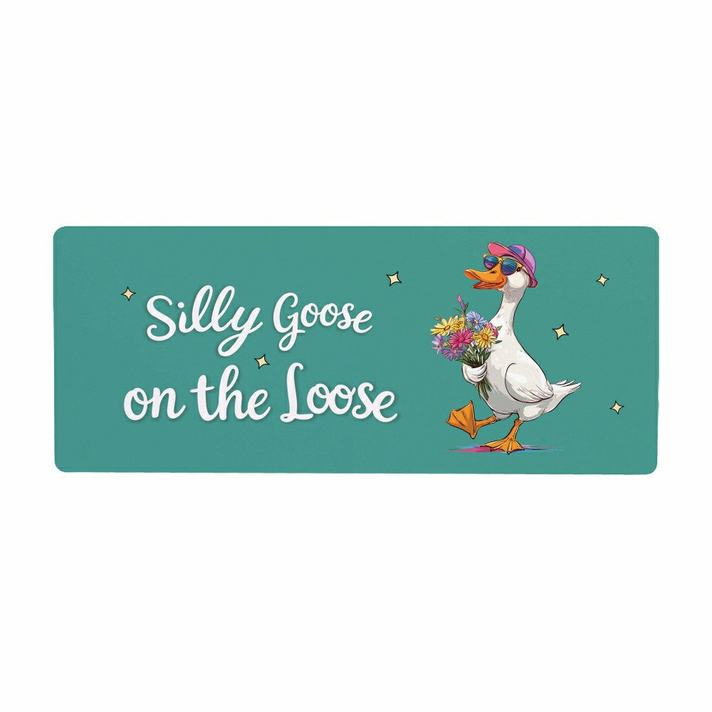 Silly Goose on the Loose PVC Horizontal Yard Sign, 20"Wx 8"H | Plow & Hearth