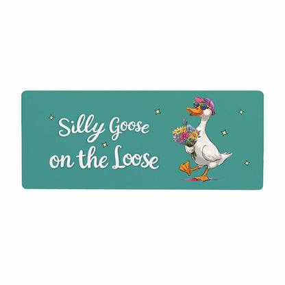 Silly Goose on the Loose PVC Horizontal Yard Sign, 20"Wx 8"H | Plow & Hearth